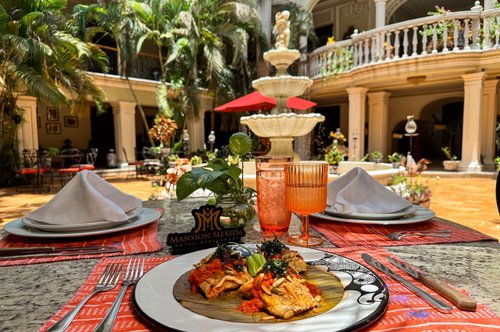 Mansión Mérida Hotel Boutique - Restaurante