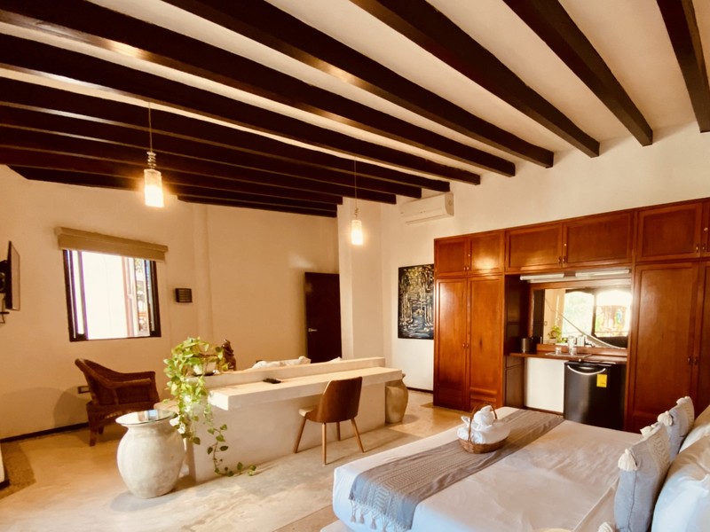 Habitación VIP con vista a la piscina