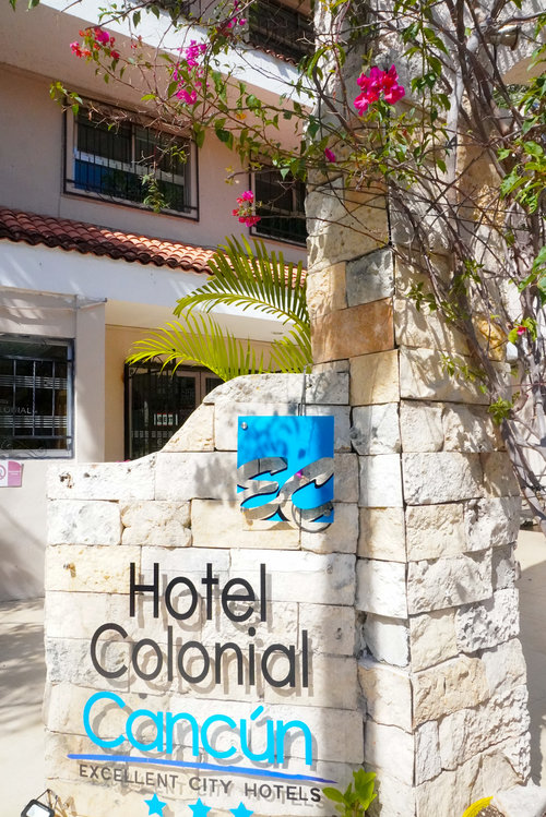Hotel colonial Cancún 